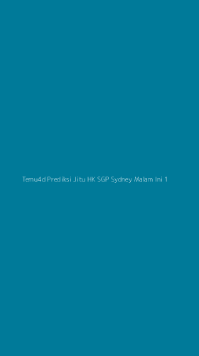 Tampilan Antarmuka Aplikasi Temu4d Prediksi Jitu Hk Sgp Sydney Malam Ini - 1