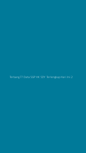 Tampilan Antarmuka Aplikasi Terbang77 Data Sgp Hk Sdy Terlengkap Hari Ini - 2