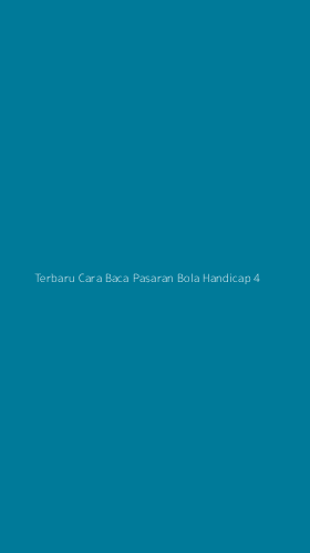 Tampilan Antarmuka Aplikasi Terbaru Cara Baca Pasaran Bola Handicap - 4
