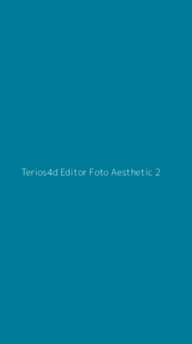 Tampilan Antarmuka Aplikasi Terios4d Editor Foto Aesthetic - 2