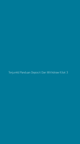 Tampilan Antarmuka Aplikasi Terjun4d Panduan Deposit Dan Withdraw Kilat - 3