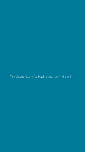 Tampilan Antarmuka Aplikasi Ternaktogel Login Aplikasi Kebugaran Android - 2
