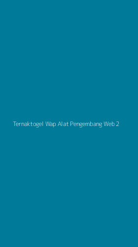 Tampilan Antarmuka Aplikasi Ternaktogel Wap Alat Pengembang Web - 2