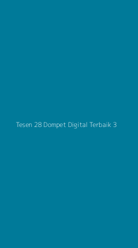 Tampilan Antarmuka Aplikasi Tesen 28 Dompet Digital Terbaik - 3