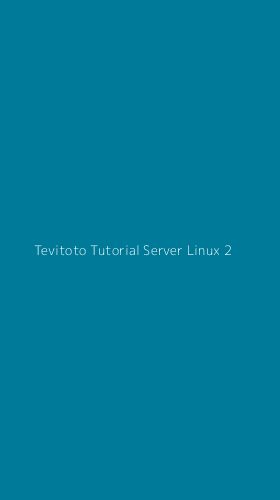 Tampilan Antarmuka Aplikasi Tevitoto Tutorial Server Linux - 2