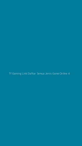 Tampilan Antarmuka Aplikasi Tf Gaming Link Daftar Semua Jenis Game Online - 4