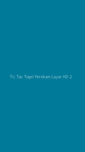 Tampilan Antarmuka Aplikasi Tic Tac Togel Perekam Layar Hd - 2