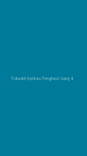 Tampilan Antarmuka Aplikasi Tidus4d Aplikasi Penghasil Uang - 4