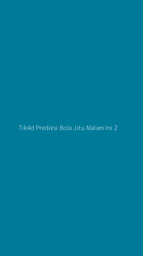 Tampilan Antarmuka Aplikasi Tik4d Prediksi Bola Jitu Malam Ini - 2