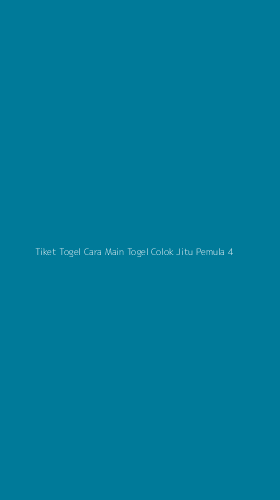 Tampilan Antarmuka Aplikasi Tiket Togel Cara Main Togel Colok Jitu Pemula - 4