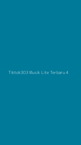 Tampilan Antarmuka Aplikasi Tiktok303 Musik Lite Terbaru - 4