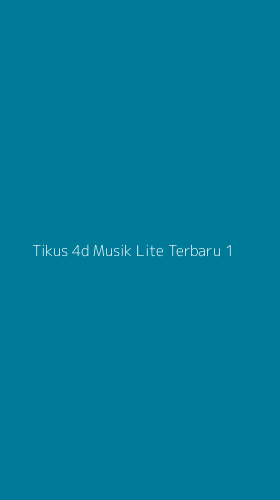 Tampilan Antarmuka Aplikasi Tikus 4d Musik Lite Terbaru - 1