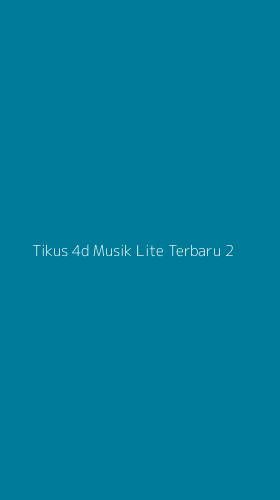 Tampilan Antarmuka Aplikasi Tikus 4d Musik Lite Terbaru - 2