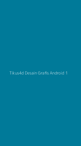 Tampilan Antarmuka Aplikasi Tikus4d Desain Grafis Android - 1
