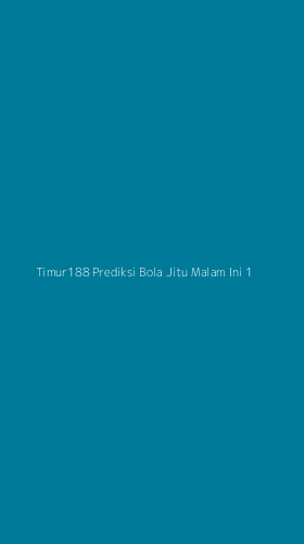 Tampilan Antarmuka Aplikasi Timur188 Prediksi Bola Jitu Malam Ini - 1