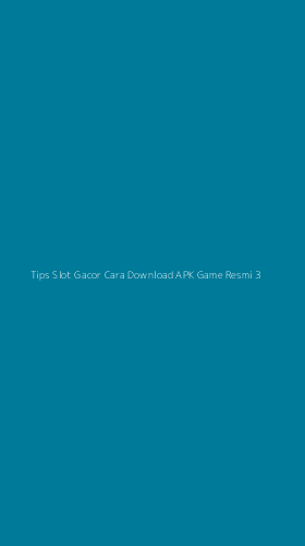 Tampilan Antarmuka Aplikasi Tips Slot Gacor Cara Download Apk Game Resmi - 3