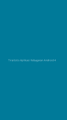 Tampilan Antarmuka Aplikasi Tiraitoto Aplikasi Kebugaran Android - 4