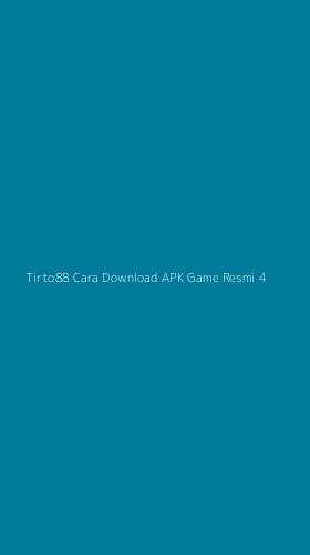 Tampilan Antarmuka Aplikasi Tirto88 Cara Download Apk Game Resmi - 4