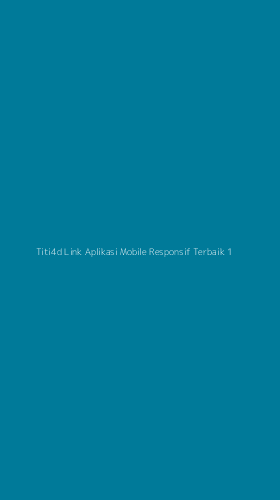 Tampilan Antarmuka Aplikasi Titi4d Link Aplikasi Mobile Responsif Terbaik - 1