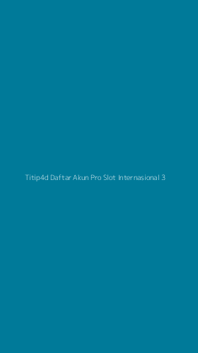 Tampilan Antarmuka Aplikasi Titip4d Daftar Akun Pro Slot Internasional - 3