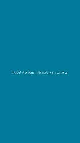 Tampilan Antarmuka Aplikasi Tko69 Aplikasi Pendidikan Lite - 2