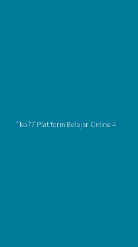 Tampilan Antarmuka Aplikasi Tko77 Platform Belajar Online - 4