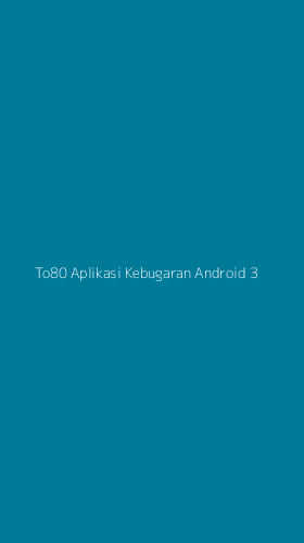 Tampilan Antarmuka Aplikasi To80 Aplikasi Kebugaran Android - 3
