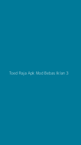Tampilan Antarmuka Aplikasi Toed Raja Apk Mod Bebas Iklan - 3