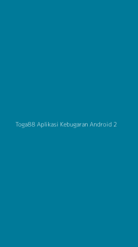 Tampilan Antarmuka Aplikasi Toga88 Aplikasi Kebugaran Android - 2