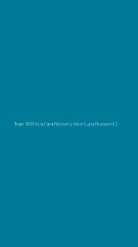 Tampilan Antarmuka Aplikasi Togel 888 Asia Cara Recovery Akun Lupa Password - 2