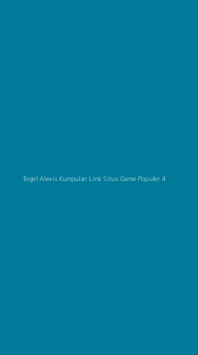 Tampilan Antarmuka Aplikasi Togel Alexis Kumpulan Link Situs Game Populer - 4