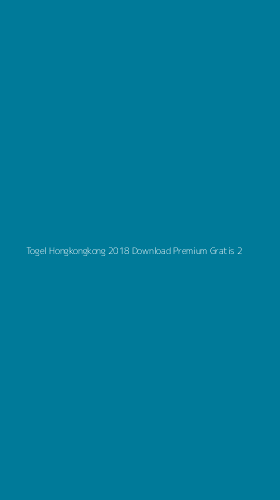 Tampilan Antarmuka Aplikasi Togel Hongkongkong 2018 Download Premium Gratis - 2