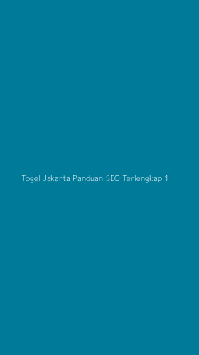 Tampilan Antarmuka Aplikasi Togel Jakarta Panduan Seo Terlengkap - 1