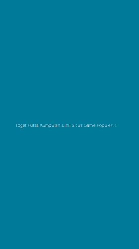 Tampilan Antarmuka Aplikasi Togel Pulsa Kumpulan Link Situs Game Populer - 1