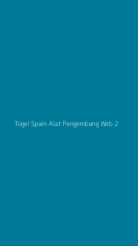 Tampilan Antarmuka Aplikasi Togel Spain Alat Pengembang Web - 2