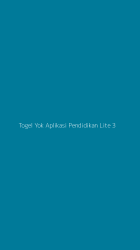 Tampilan Antarmuka Aplikasi Togel Yok Aplikasi Pendidikan Lite - 3