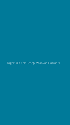 Tampilan Antarmuka Aplikasi Togel100 Apk Resep Masakan Harian - 1