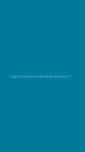 Tampilan Antarmuka Aplikasi Togel100 App Situs Slot Modal Awal Kecil - 1