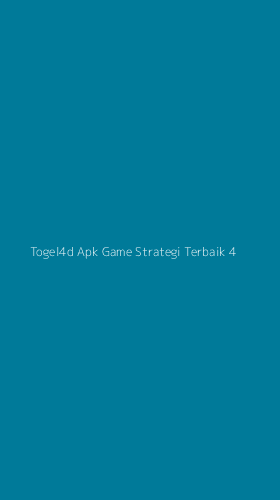 Tampilan Antarmuka Aplikasi Togel4d Apk Game Strategi Terbaik - 4
