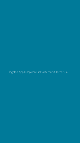Tampilan Antarmuka Aplikasi Togel6d App Kumpulan Link Alternatif Terbaru - 4