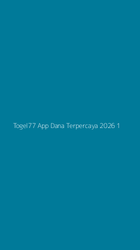 Tampilan Antarmuka Aplikasi Togel77 App Dana Terpercaya 2026 - 1