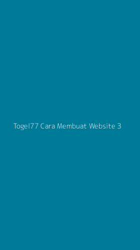 Tampilan Antarmuka Aplikasi Togel77 Cara Membuat Website - 3