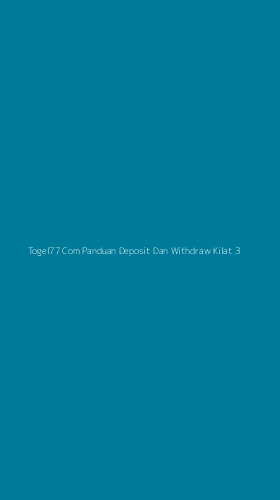 Tampilan Antarmuka Aplikasi Togel77 Com Panduan Deposit Dan Withdraw Kilat - 3