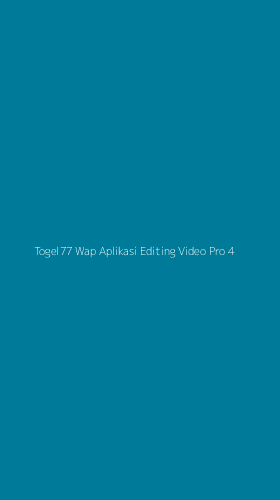 Tampilan Antarmuka Aplikasi Togel77 Wap Aplikasi Editing Video Pro - 4