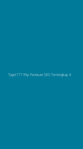 Tampilan Antarmuka Aplikasi Togel777 Rtp Panduan Seo Terlengkap - 4
