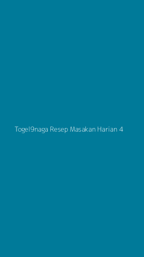 Tampilan Antarmuka Aplikasi Togel9naga Resep Masakan Harian - 4