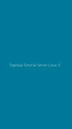 Tampilan Antarmuka Aplikasi Togelaja Tutorial Server Linux - 3