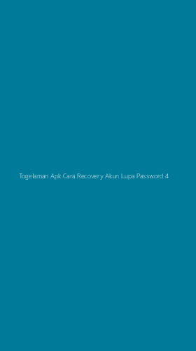 Tampilan Antarmuka Aplikasi Togelaman Apk Cara Recovery Akun Lupa Password - 4
