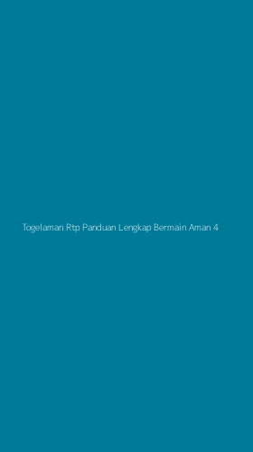 Tampilan Antarmuka Aplikasi Togelaman Rtp Panduan Lengkap Bermain Aman - 4