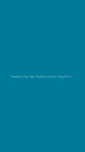 Tampilan Antarmuka Aplikasi Togelapik App Agen Roulette Online Uang Asli - 3